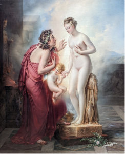 Anne-Louis Girodet, Pygmalion et Galatée (1819), Musée du Louvre (Paris)